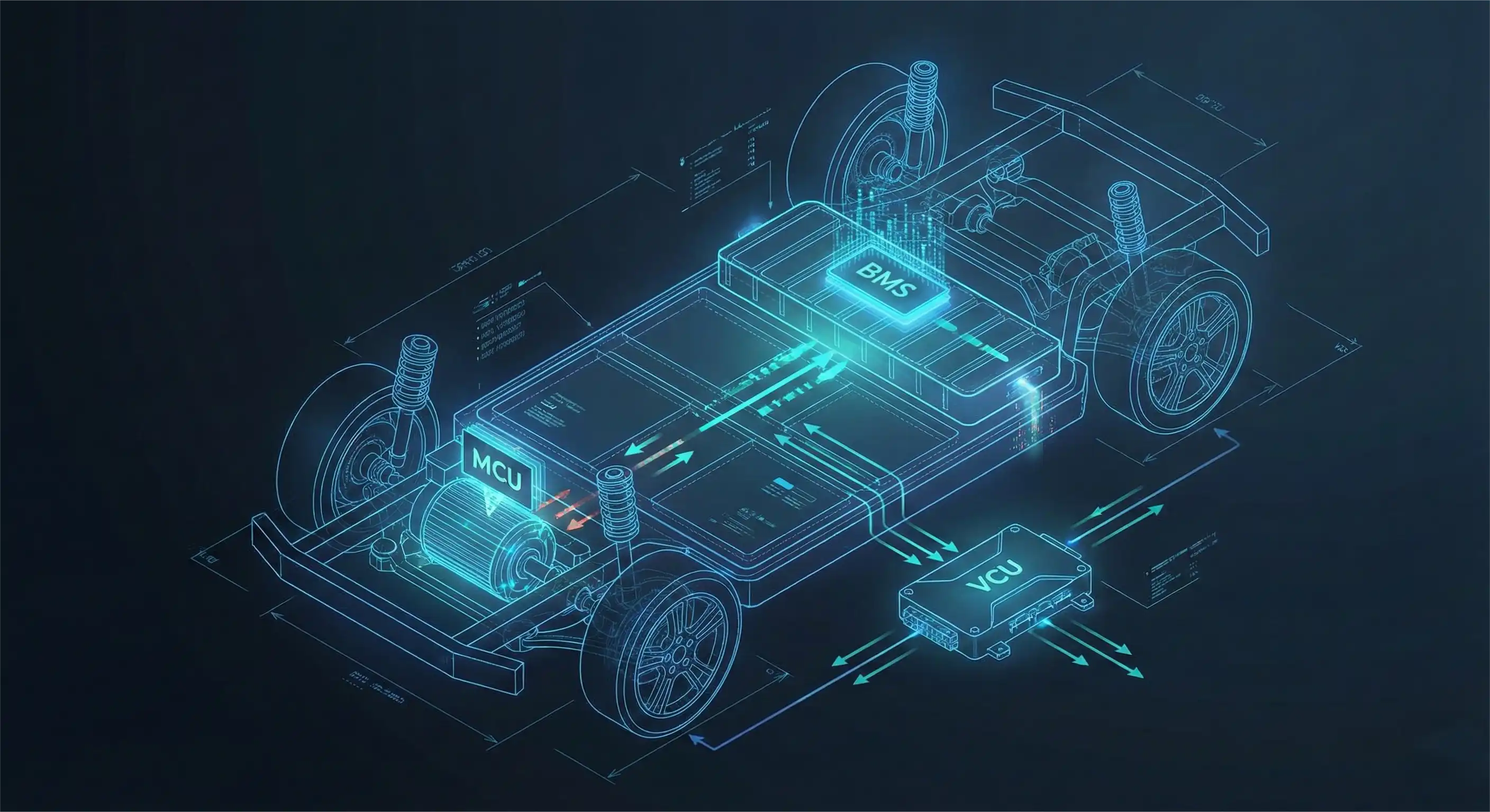 新能源汽车三电系统架构图
