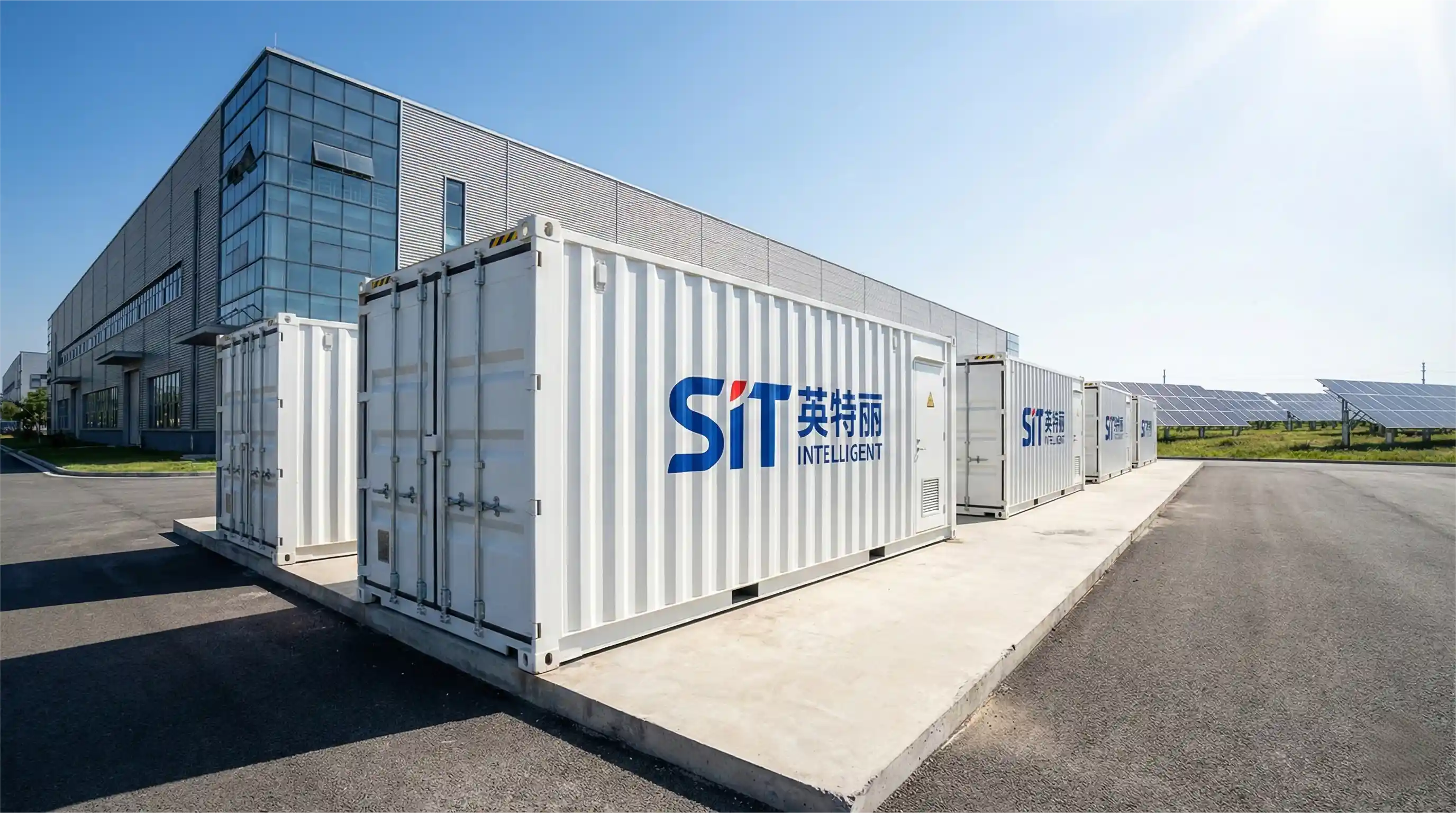 储能PCS方案设计专家 | 工商业与电网侧储能变流器ODM/OEM服务(图3) 英特丽工商业储能系统户外应用案例