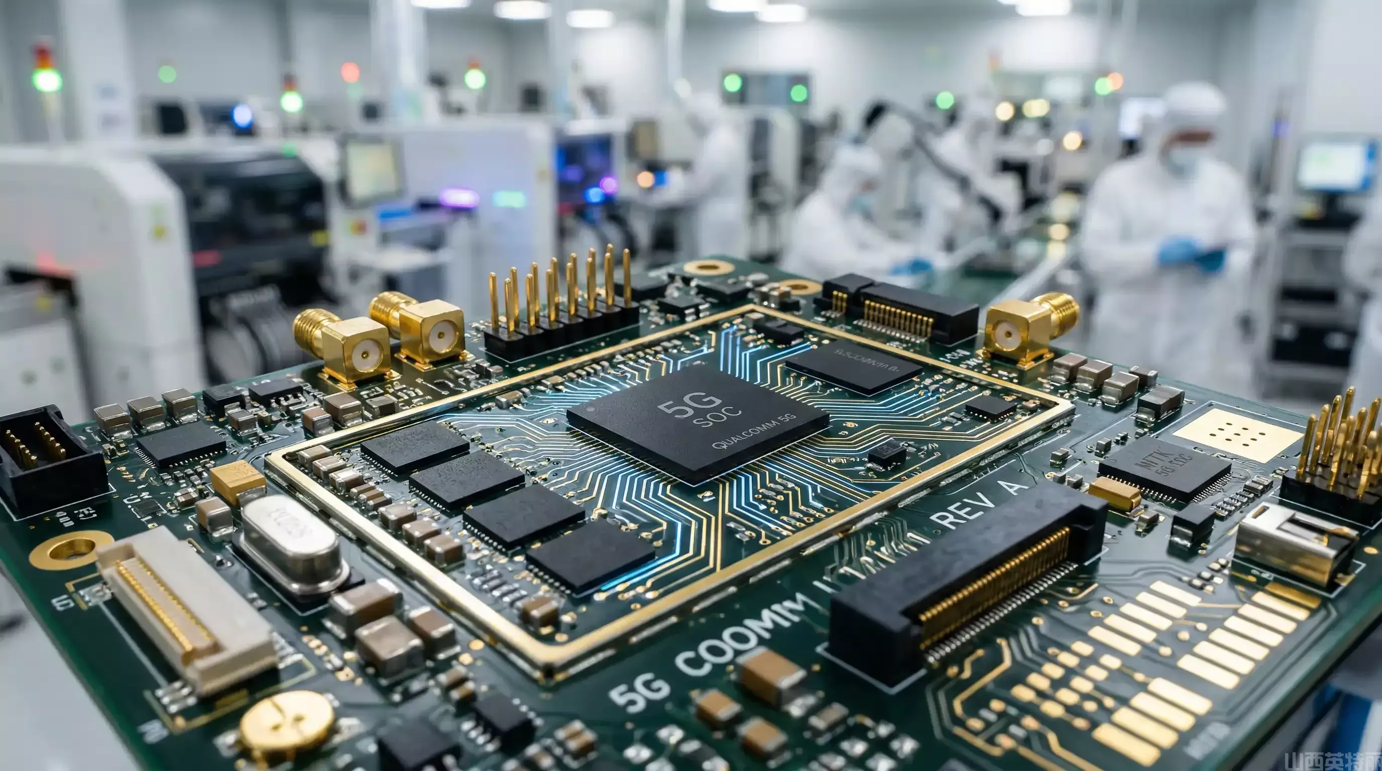 工控自动化PLC与HMI控制板PCBA批量代工 - 山西英特丽