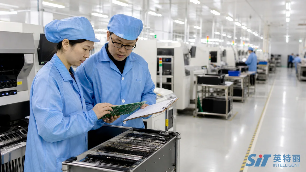 晋城中大批量PCBA工厂怎么审_30条SMT产线与32000㎡现场核查-山西英特丽电子