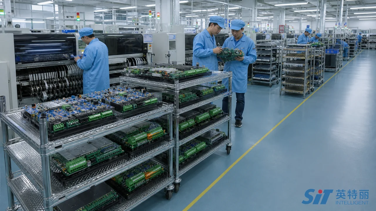 山西工控PCBA中大批量代工怎么评估_多品种换线与追溯清单-山西英特丽电子