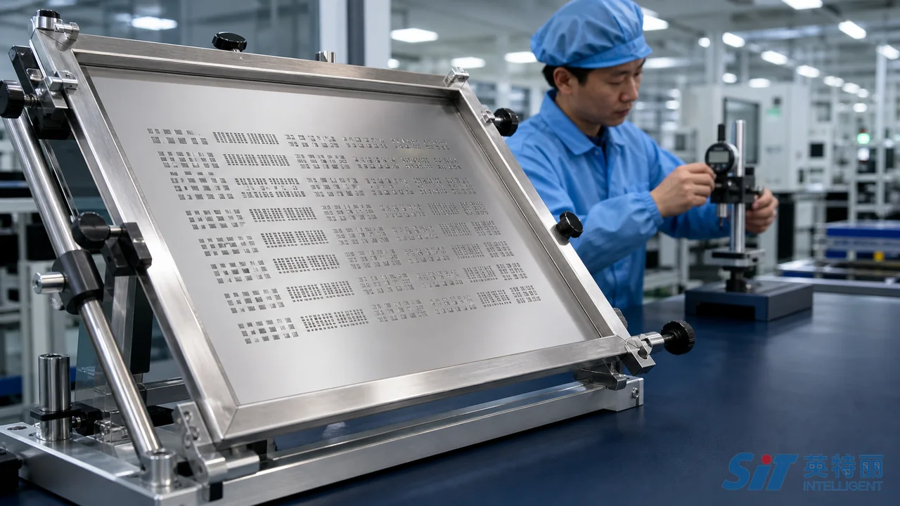 SMT钢网验收怎么做_开口面积比张力与使用寿命记录-山西英特丽电子