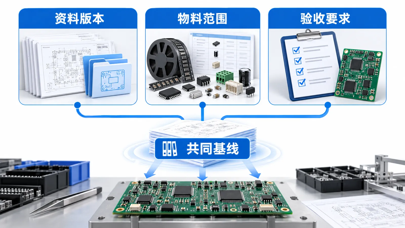 储能客户导入第二家PCBA供应商,首批生产应该确认什么?(图1) 储能PCBA第二供应商导入-共同资料基线连接新工厂准备与客户确认