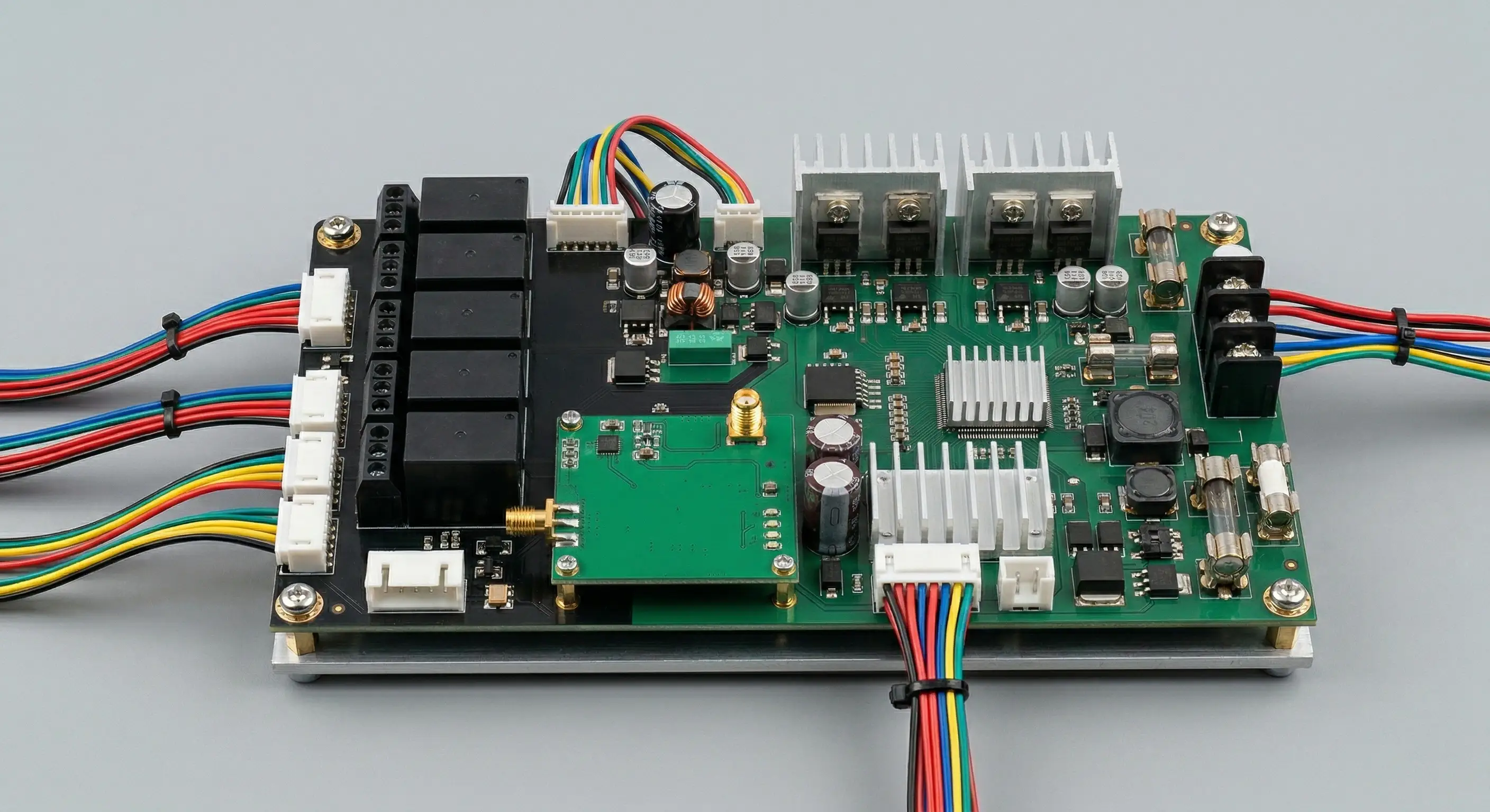 两轮电动车换电柜PCBA代工：智能换电柜主控板/BMS监控板/4G通信板制造全解析 | 山西英特丽(图1)