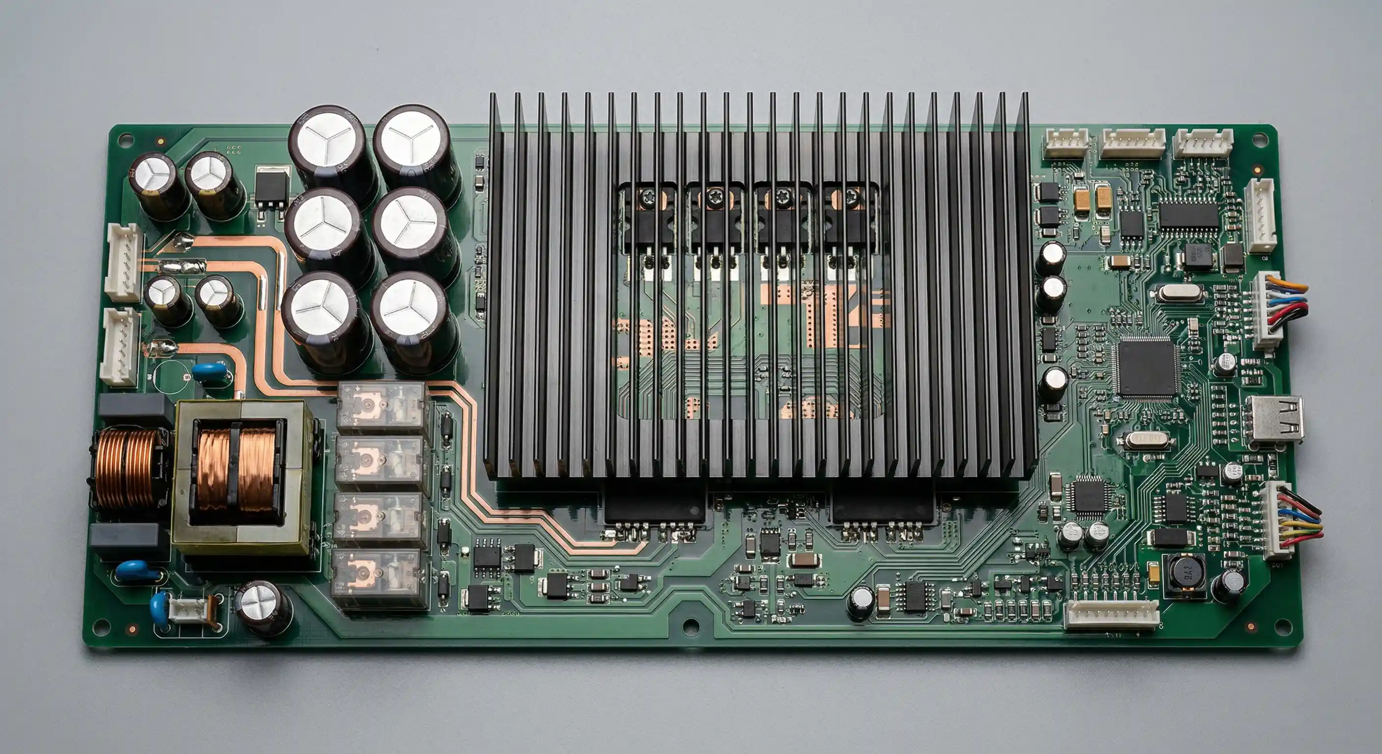 变频空调主板PCBA代工：家用/商用空调控制板SMT贴片制造全解析 | 山西英特丽(图1)