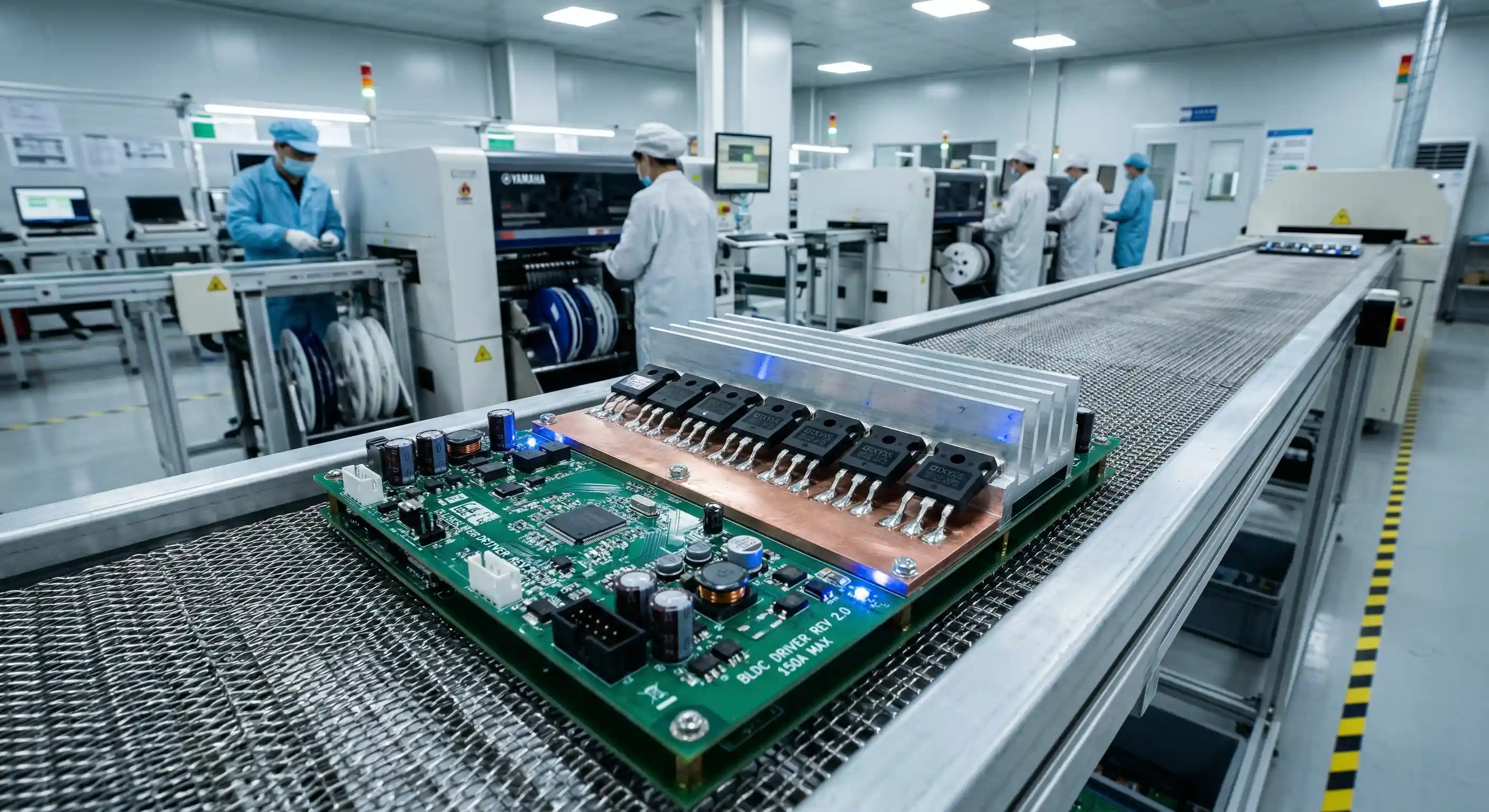 商用清洁机器人主控板PCBA(图2)