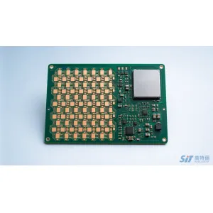 车载4D毫米波雷达PCBA代工_高频板材与天线区贴装量产制造商-山西英特丽电子