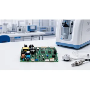 家用医疗器械控制板PCBA代工_制氧机雾化器主板ISO13485量产-山西英特丽