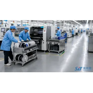 SMT快速换线怎么做_飞达台车程序物料与首件四项核对-山西英特丽电子