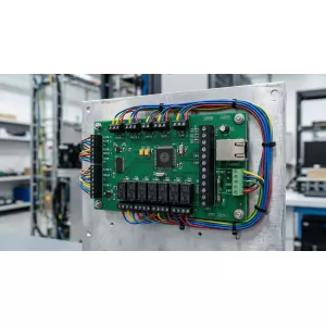 数据中心液冷CDU控制板PCBA代工：AI算力中心冷却液分配单元核心板制造 | 