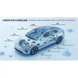 新能源汽车ECU是什么？VCU、BMS、MCU、OBC、DCDC、PDU一文看懂